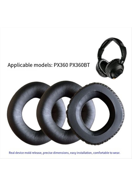 Yedek Earpad Yastıkları Kablosuz Kulaklıklar Sennheiser Için Kulak Yastığı Yastıkları PX360 PX360BT Kulaklık Parçaları (Yurt Dışından) fiyatları