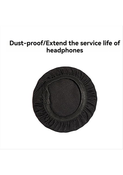 4 Çift 8cm Elastik Earpad Kapaklar Kulaklık Kapakları Gerilebilir ve Yıkanabilir Hijyenik Earcup Koruyucular Kırmızı (Yurt Dışından) modelleri