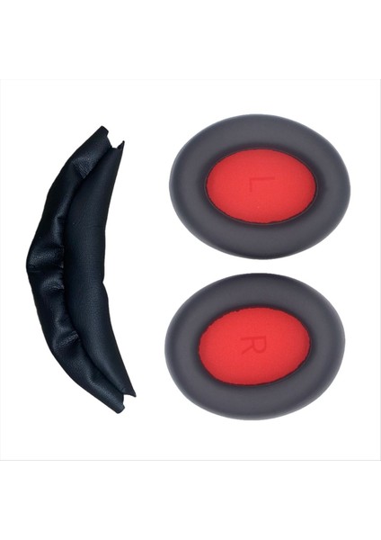 Kulak Pedleri 1 Daha Sonoflow Kulaklıklar Kulaklık Başı Kiriş Yedek Yumuşak Sünger Köpük Yastıkları Siyah ve Kırmızı (Yurt Dışından) modelleri