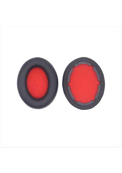 Kulak Pedleri 1 Daha Sonoflow Kulaklıklar Kulaklık Başı Kiriş Yedek Yumuşak Sünger Köpük Yastıkları Siyah ve Kırmızı (Yurt Dışından) fırsatları