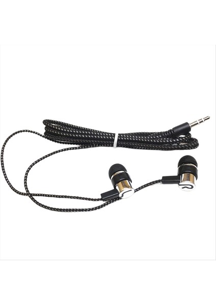 3.5mm Kulak Içi Kablolu Kulaklık Bas Stereo Kulaklıklar Mobil Kulaklık Gürültüsü, Bas Stereo Kulaklık (Yurt Dışından)