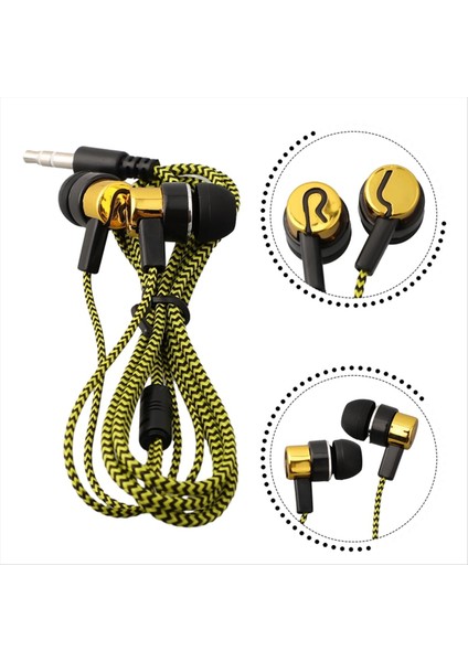 3.5mm Kulak Içi Kablolu Kulaklık Bas Stereo Kulaklıklar Mobil Kulaklık Gürültüsü, Bas Stereo Kulaklık (Yurt Dışından) fırsatları