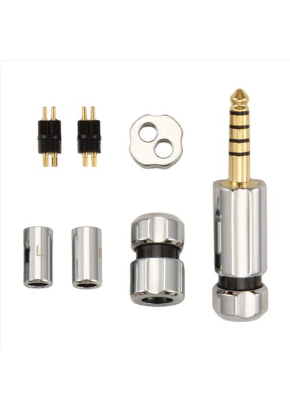 Hıfı Kulaklık Kablosu 4.4 Dengeli Fiş 3.5 Fiş 2.5 Dengeli Fiş Orta Aralık Kaydırıcı 0.78 Pin Siyah (Yurt Dışından)