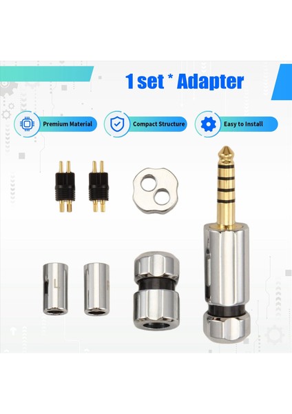 Hıfı Kulaklık Kablosu 4.4 Dengeli Fiş 3.5 Fiş 2.5 Dengeli Fiş Orta Aralık Kaydırıcı 0.78 Pin Siyah (Yurt Dışından) fırsatları