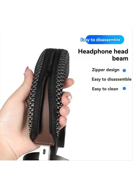 Shure AONIC50 SRH1540 AONION40 Kulaklık Headbeam Sleeve Head Band Kapağı Yedek Beyaz Izgara (Yurt Dışından) modelleri