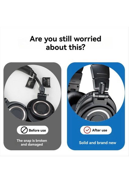 Ses Technica Ath M50X Kulaklıklar Yedek Kafa Menteşe Tokası Yedek Kafa Bandı Menteşe Tokası (Yurt Dışından) fırsatları