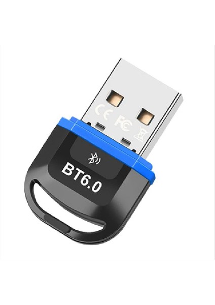 USB Bluetooth 6.0 Adaptörü USB Dongle Bluetooth Alıcı ve Bluetooth Klavye/fare/kulaklık/hoparlör B Için Verici B (Yurt Dışından)