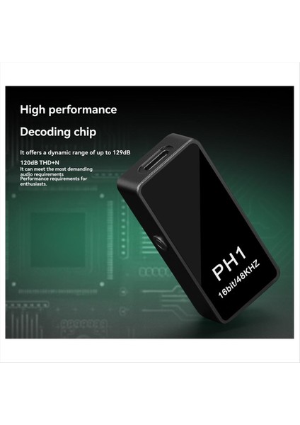 Ph1 Küçük Kuyruk Kayıpsız Kod Çözme Amplifikatörü Dengeli Ateş Hifi Taşınabilir Ses Kodlayıcı Amplifikatörü (Yurt Dışından) indirimleri
