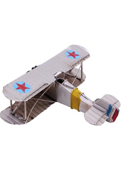 Metal Uçak Çift Kanatlı Biblo Dekoratif Hediyelik fiyatları
