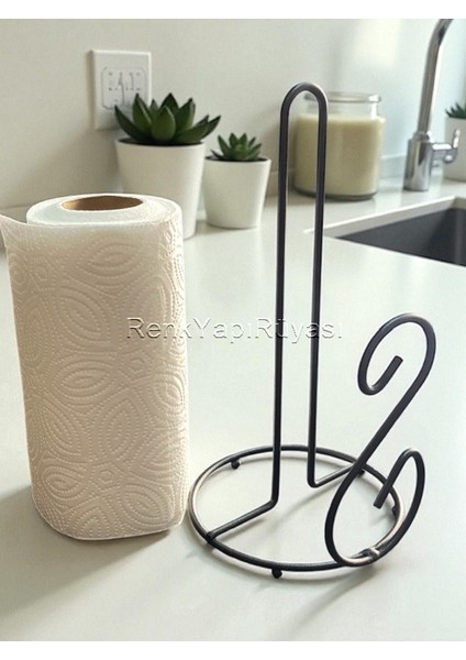 Siyah Metal Kağıt Havluluk Kaliteli Şık Paslanmaz Rulo Kağıt Havluluk modelleri