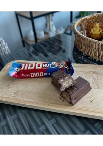 Dido Nut Sütlü Çikolatalı ve Fındıklı Gofret Bar 35GR fiyatları