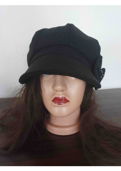 Kadın Kaşe Fiyonk Detaylı Şapka fiyatları