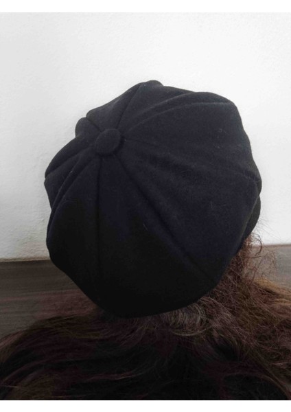 Kadın Kaşe Fiyonk Detaylı Şapka fırsatları