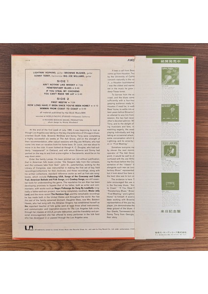 Brownie Mcghee - Lightnin' Hopkins - Big Joe Williams - Sonny Terry – Down South Summit Meetin' fiyatları