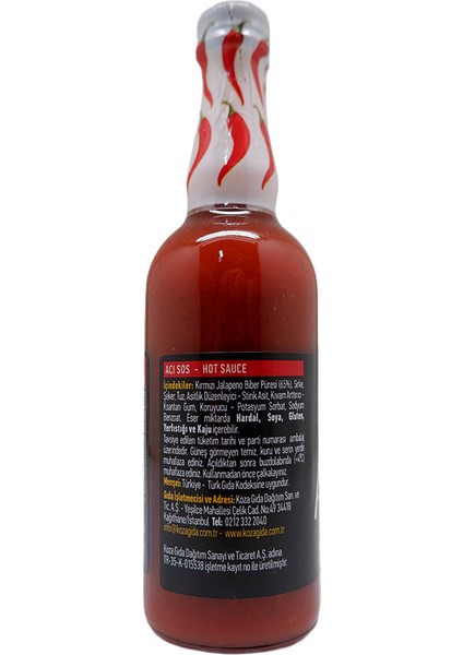 Acı Biber Sos 12 x 100 ml fiyatları