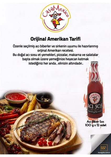 Acı Biber Sos 12 x 100 ml indirimleri