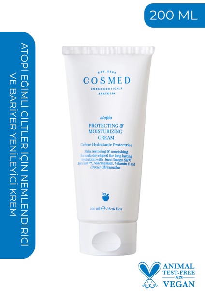 Atopia Protecting & Moisturizing Cream 200 ml