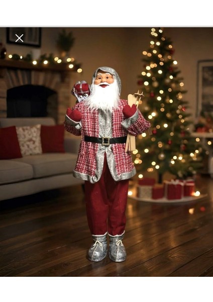 Yılbaşı Noel Baba 150 cm Dekoratif Süs fiyatları