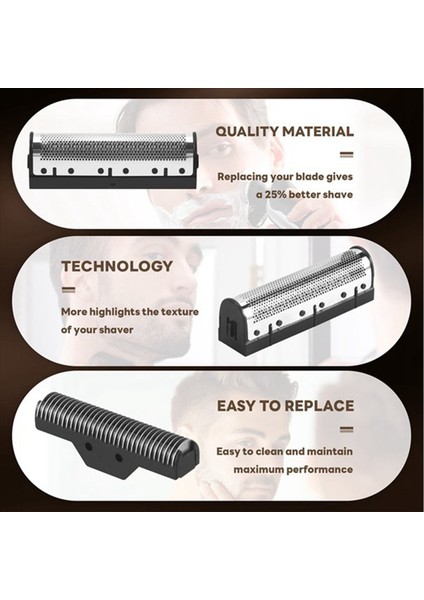6 Takım Kesme Bıçağı Kemei KM-1102 Cpper Elektrik Tıraş Makinesi Parçaları Net Gümüş (Yurt Dışından) modelleri