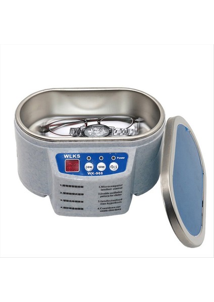 Takı Parçaları Için Ultrasonik Temizleyici Banyo Gözlük Manikür Taşları Kesiciler Dental Ultrason Temizleyici Makinesi Abd Fiş (Yurt Dışından) fiyatları