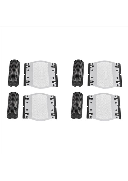 4x Braun Elektrik Tıraş Makinesi Başlığı Omentum 11B Serisi 1 110 120 130 140 150 150S-1 130S-1 5684 Bıçak Net + Tıraş Başlığı (Yurt Dışından)