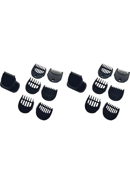 2x Sakal Düzeltici Eki Braun Serisi 3 BT32 Elektrik Tıraş Makineleri 1/2/3/5/7/9mm Yedek Tıraş Makinesi Kılavuzu Taraklar (Yurt Dışından)