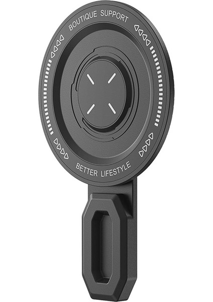 Telefon Tutma Magsafe Telefon Standı 360° Dönme Spor Salonu Tutucu Mini Cep Telefonu Masaüstü Standı IPhone 17 16 15 (Yurt Dışından)