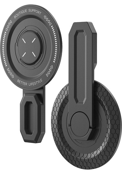 Telefon Tutma Magsafe Telefon Standı 360° Dönme Spor Salonu Tutucu Mini Cep Telefonu Masaüstü Standı IPhone 17 16 15 (Yurt Dışından) fiyatları