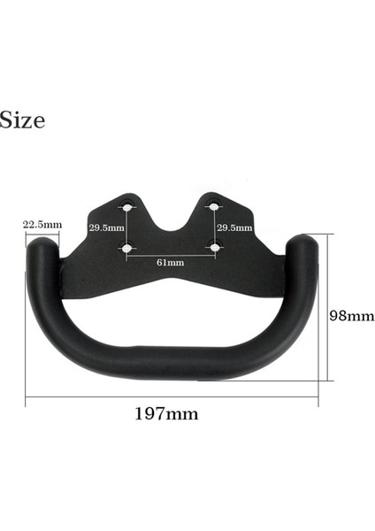 Motosiklet Cep Telefonu Desteği Montaj Standı Navigasyon Kol Dayama Braketi Honda Cross Cub CC110 JA45 JA60 (Yurt Dışından) modelleri