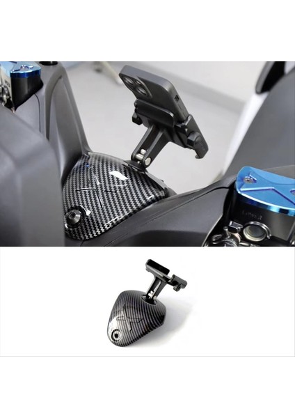 Yamaha Xmax X-Max 300 2017-2025 Aksesuarları Için Telefon Tutucu ile Motosiklet Talonu Üst Musluk Kapağı (Yurt Dışından) fırsatları