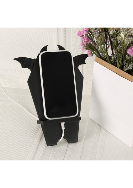 1 Parça Gotik Tarzı Cep Telefonu Tutucu Yaratıcı Yarasa Cep Telefonu Tutucu Masaüstü Dekorasyon Oturma Odası Için Uygun (Yurt Dışından) modelleri