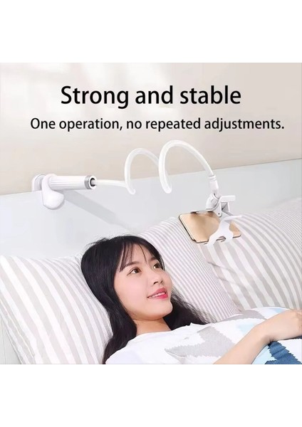 Cep Telefon Stand Ayarlanabilir Tembel Stand Çimle Başucu Tutucu Masaüstü Canlı Akış Selfie Aksesuarları Evrensel (Yurt Dışından) modelleri