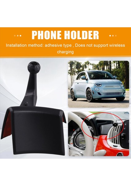 Fiat 500 2016-2024 Cep Telefonu Tutucu Akıl (Yurt Dışından) indirimleri