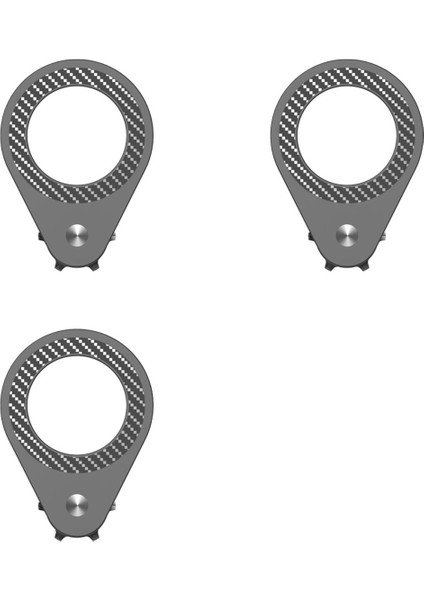 3x Magsafe Halka Manyetik Araç Telefonu Tutucu Hava Çıkış Gösterge Paneli Araç Telefonu Tutucu Halka Araç Telefonu Tutucu (Yurt Dışından)