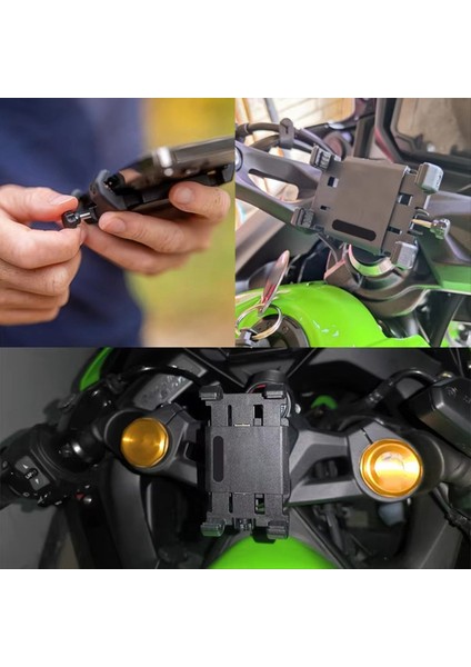 Motosiklet Arka Klipli Tutucu, Gerilebilir, Şok Geçirmez, Anti Kayma, Sürme Için Sabit, Dönme, Kilitleme Raketini (Yurt Dışından) fırsatları