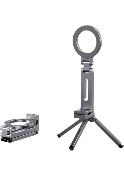 Magsafe Tripod Manyetik Telefon Tutucu Alüminyum Alaşımlı 360° Dönen Katlanabilir Stand Smartphone Seyahat Araba Masaüstü Için (Yurt Dışından) fiyatları