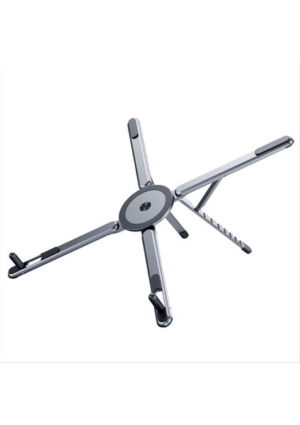 Dizüstü Bilgisayarlar/tabletler/telefonlar Için Katlanır Taşınabilir Alüminyum Alaşımlı Manyetik Stand El ve Masaüstü Dikey Kaldırma Standı (Yurt Dışından)
