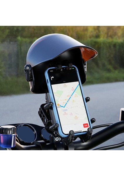 Telefon Tutucu Visor Kask Güneşlik Motosiklet Gideri Telefon Tutucu Ayarlanabilir Güneşlik Yağmur Geçirmez Güvenlik Artışı (Yurt Dışından) indirimleri