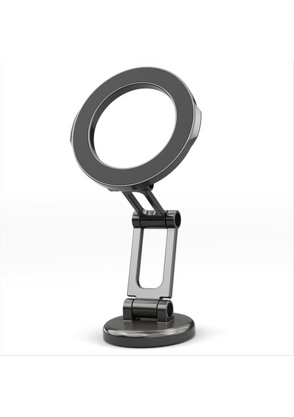 360 ° Döndürülebilir Manyetik Telefon Braketi Katlanabilir Çok Fonksiyonlu Standı Kamyon Cep Telefonu Araba/spor Salonu/ayna Için Standı (Yurt Dışından)