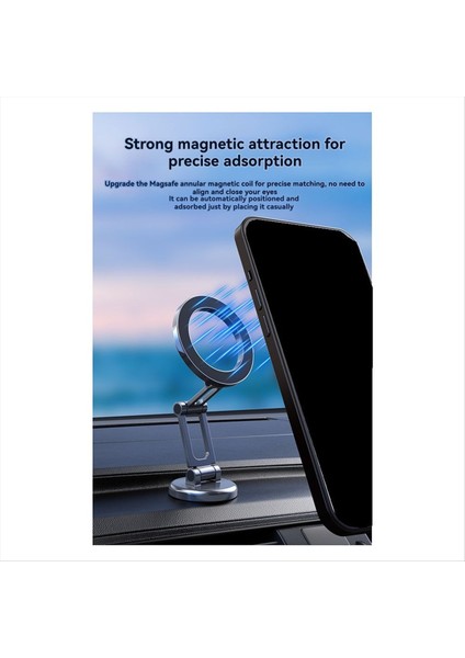 360 ° Döndürülebilir Manyetik Telefon Braketi Katlanabilir Çok Fonksiyonlu Standı Kamyon Cep Telefonu Araba/spor Salonu/ayna Için Standı (Yurt Dışından) fiyatları