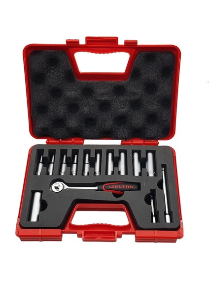 14 Parça Derin Lokma Takımı 1/4'' İnç fiyatları