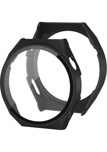 Huawei Watch Gt2 42MM Dota Camlı Kasa Ekran Koruyucu - SIYAH-(5796)