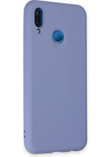 Huawei P20 Lite Kılıf Nano Içi Kadife Silikon - LILA-(5796) fiyatları