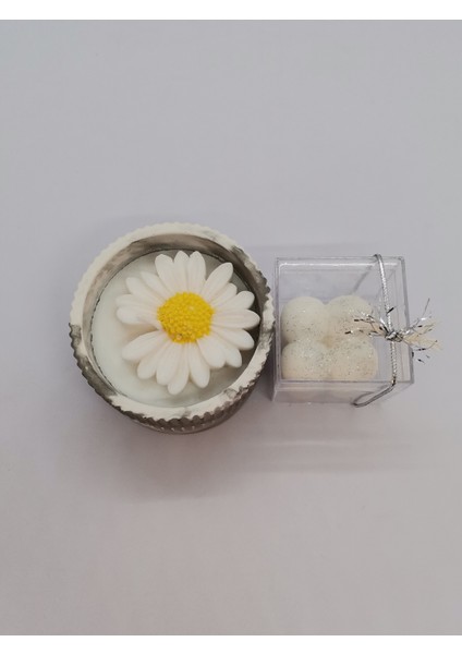 Dekoratif ve Hediyelik 2'li Kokulu Mum