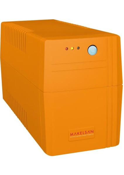 Makelsan Lıon 650VA 1f/1f (1X7AH) 5/10DK Lıne Interaktıf Ups