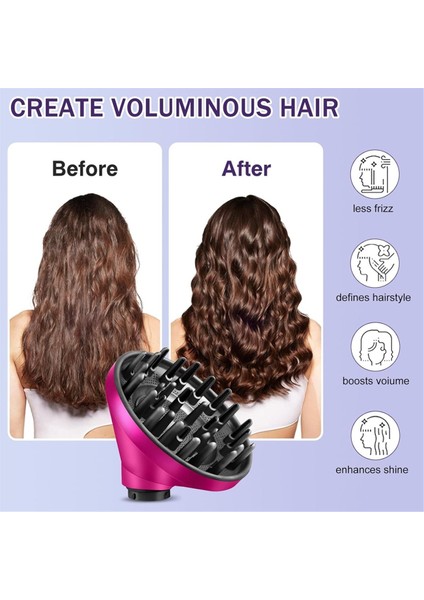 Dyson Airwrap Şekillendirici Için Büyük Difüzör ve Hava Akımı Eki HS01 HS05 HS08 Yedek Parça Saç Kurutma Makinesi Difüzör Memesi C (Yurt Dışından) indirimleri