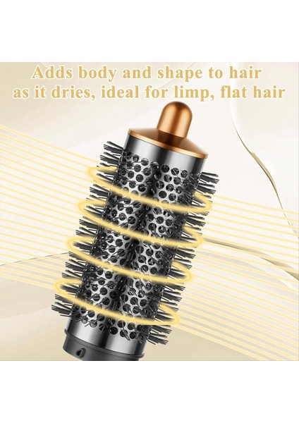 Dyson Süpersonik Saç Kurutma Makinesi Için Uzun Konik Namlu ve Yuvarlak Hacim Verme Fırçası B ile Yükseltilmiş Konnektör Adaptörü (Yurt Dışından) indirimleri