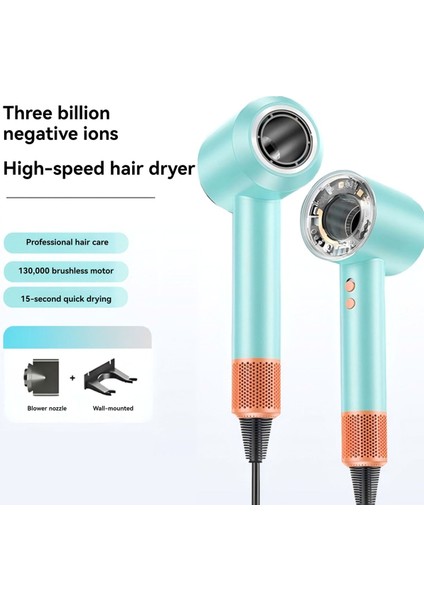 Saç Kurutma Makinesi Kuaför Ev Saç Bakımı Hızlı Kuruyan Yapraksız Negatif Iyon Saç Kurutma Makinesi Kurutma Makinesi A Uk Plug (Yurt Dışından) indirimleri