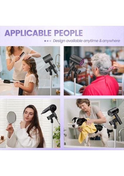 Ayarlanabilir Saç Kurutma Standı, Tripod ve Evrensel Klipli 29-59 Inç Saç Kurutma Tutucu, 360 Derek Döner (Yurt Dışından) modelleri