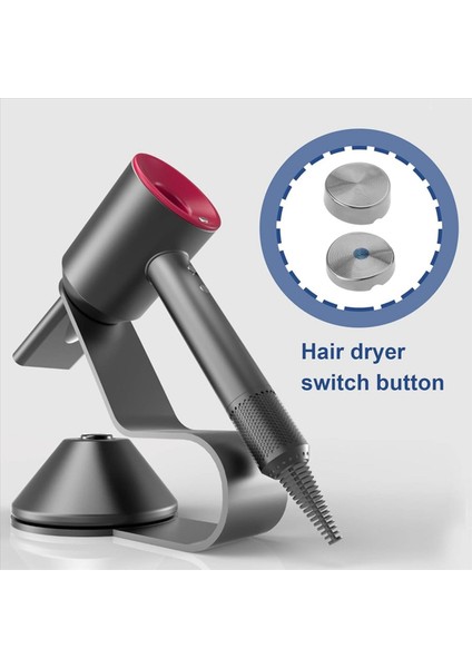 2x Saç Kurutma Makinesi Anahtarı Düğmesi Kontrol Düğmeleri Soğuk Hava Düğmesi Değiştirme Dyson Saç Kurutma Makinesi HD01 HD02 HD03 HD04 HD08 (Yurt Dışından) modelleri